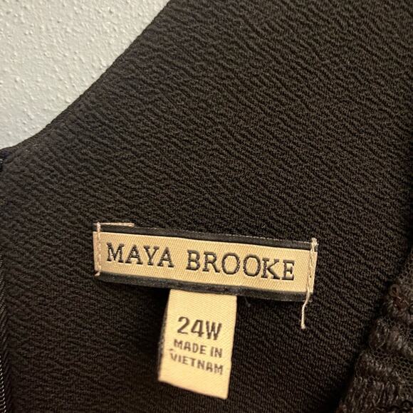 NWT Maya Brooks Sheath Dress - Picture 2 of 3